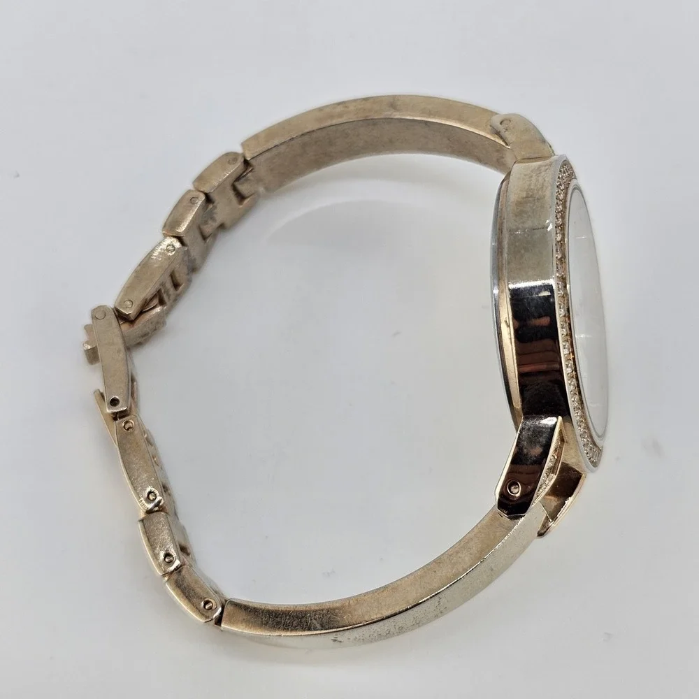 DMQ 34MM Women's Watch MOP Dial Gold Bracelet Band‎ 6